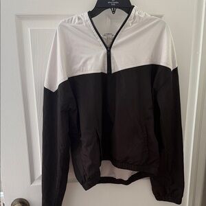 Forever21 Black and White Windbreaker